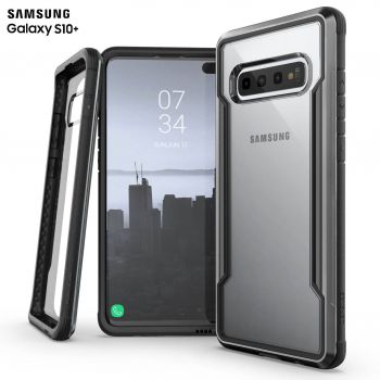 Чехол ударопрочный X-Doria Defense Shield Black для Samsung Galaxy S10+