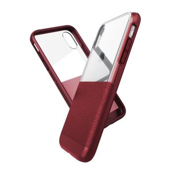 Чехол ударопрочный X-Doria Case Dash Burgundy для iPhone X/XS