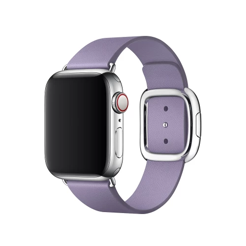 Кожаный ремешок Apple Modern Buckle Lilac для Apple Watch 38 - 40 - 41 мм лиловый