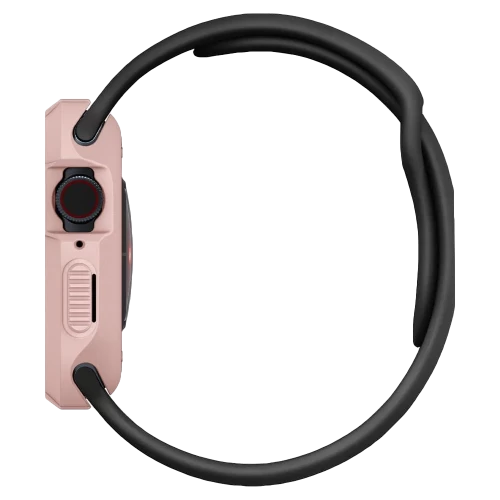 Чехол Spigen Rugged Armor Case для Apple Watch Series 7 / SE / 6 / 5 / 4 (45мм/44мм) Rose Gold
