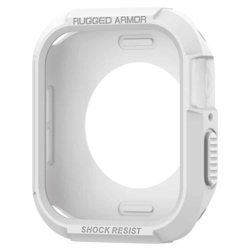 Чехол Spigen Rugged Armor Case для Apple Watch Series 7 / SE / 6 / 5 / 4 (45мм/44мм) White
