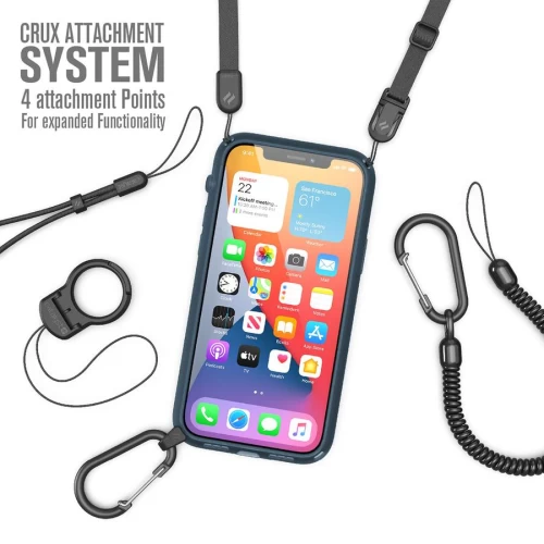 Ударопрочный чехол Catalyst Influence Series Pacific Blue для iPhone 12 / iPhone 12 Pro