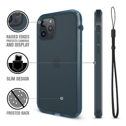 Ударопрочный чехол Catalyst Influence Series Pacific Blue для iPhone 12 / iPhone 12 Pro