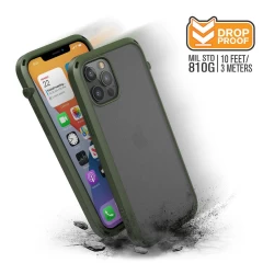 Ударопрочный чехол Catalyst Influence Series Army Green для iPhone 12 / iPhone 12 Pro