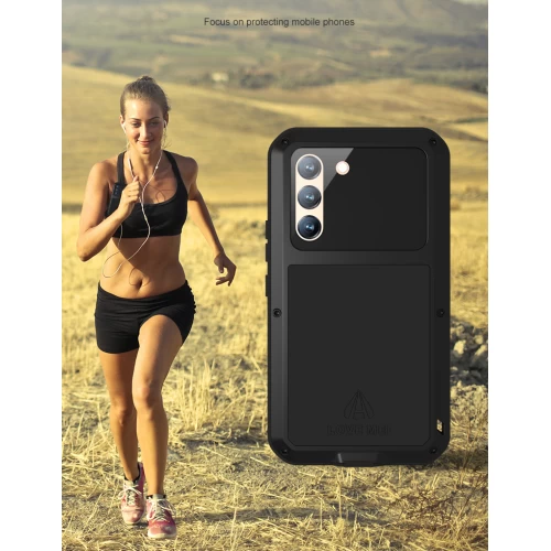 Чехол Love Mei Powerful для Samsung Galaxy S22 Black черный