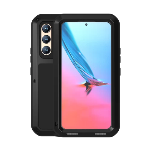 Чехол Love Mei Powerful для Samsung Galaxy S22 Black черный