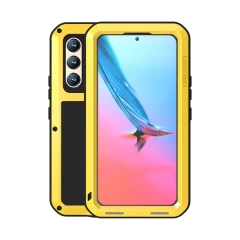 Чехол Love Mei Powerful для Samsung Galaxy S22 Yellow желтый