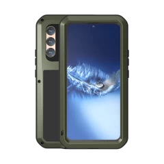 Чехол Love Mei Powerful для Samsung Galaxy S22+ Army Green зеленый