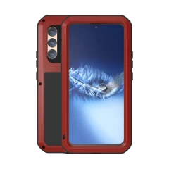Чехол Love Mei Powerful для Samsung Galaxy S22+ Red красный