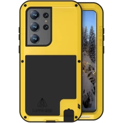 Чехол Love Mei Powerful для Samsung Galaxy S23 Ultra Yellow желтый
