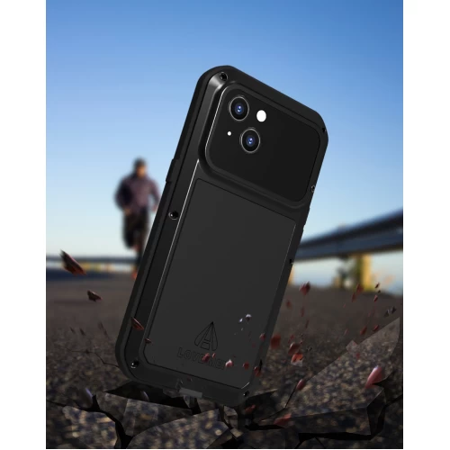 Ударопрочный чехол Love Mei Powerful для iPhone 13 mini Black