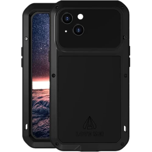 Ударопрочный чехол Love Mei Powerful для iPhone 13 mini Black