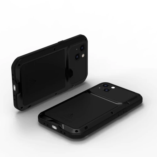 Ударопрочный чехол Love Mei Powerful Black для iPhone 14