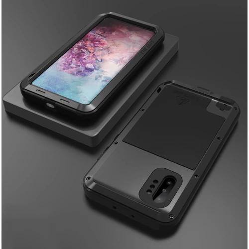 Ударопрочный чехол Love Mei Powerful Black для Samsung Galaxy Note 10+