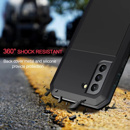 Чехол противоударный Lunatik Taktik Extreme Black для Samsung Galaxy S22 черный