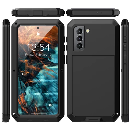 Чехол противоударный Lunatik Taktik Extreme Black для Samsung Galaxy S22 черный
