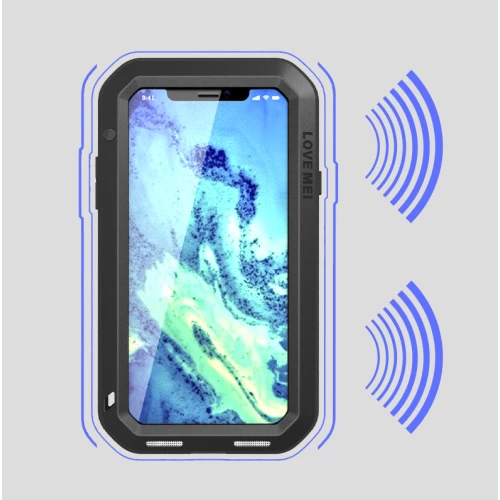 Чехол Love Mei Powerful для iPhone X/Xs желтый