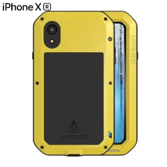 Чехол Love Mei Powerful для iPhone XR Yellow