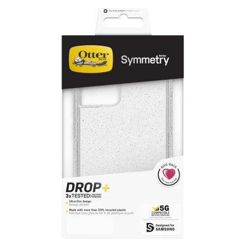 Чехол ударопрочный OtterBox Symmetry Series Stardust (Clear Glitter) для Samsung Galaxy S23 прозрачный с блестками