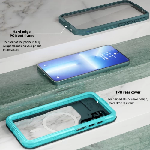 Противоударный и водонепроницаемый чехол Redpepper Extreme Series Blue для Samsung Galaxy S24