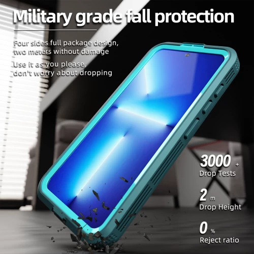 Противоударный и водонепроницаемый чехол Redpepper Extreme Series Blue для Samsung Galaxy S24