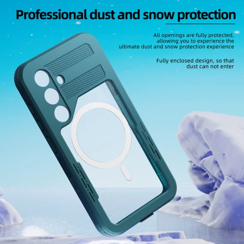 Противоударный и водонепроницаемый чехол Redpepper Extreme Series Blue для Samsung Galaxy S24