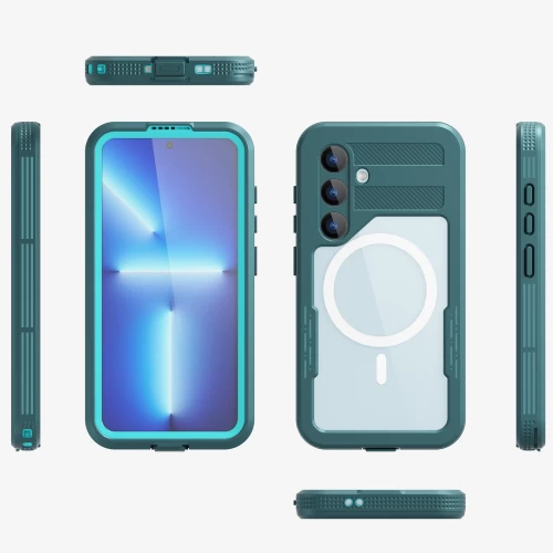 Противоударный и водонепроницаемый чехол Redpepper Extreme Series Blue для Samsung Galaxy S24