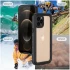 Ударопрочный и водонепроницаемый чехол Redpepper Dot+ Clear Black для iPhone 12 Pro Max черный