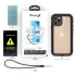Ударопрочный и водонепроницаемый чехол Redpepper Dot+ Clear Black для iPhone 12 Pro Max черный
