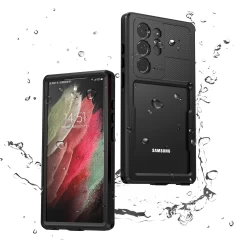 Противоударный и водонепроницаемый чехол Redpepper Extreme Series Black для Samsung Galaxy S23 Ultra