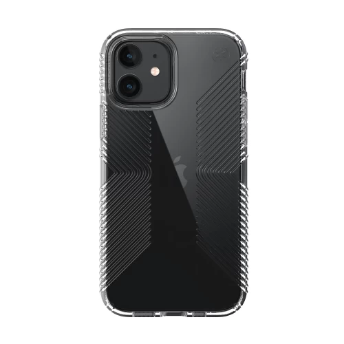 Ударопрочный чехол Speck Presidio Perfect Clear with Grips для iPhone 12 / iPhone 12 Pro