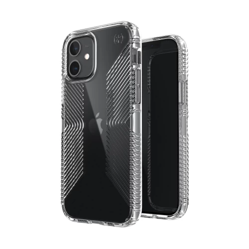 Ударопрочный чехол Speck Presidio Perfect Clear with Grips для iPhone 12 / iPhone 12 Pro