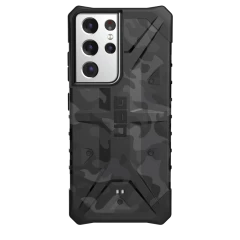 Противоударный чехол Urban Armor Gear Pathfinder SE Series Black Midnight Camo для Samsung Galaxy S21 Ultra