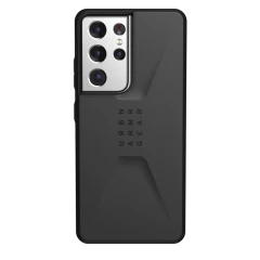 Противоударный чехол Urban Armor Gear Civilian Series Black для Samsung Galaxy S21 Ultra