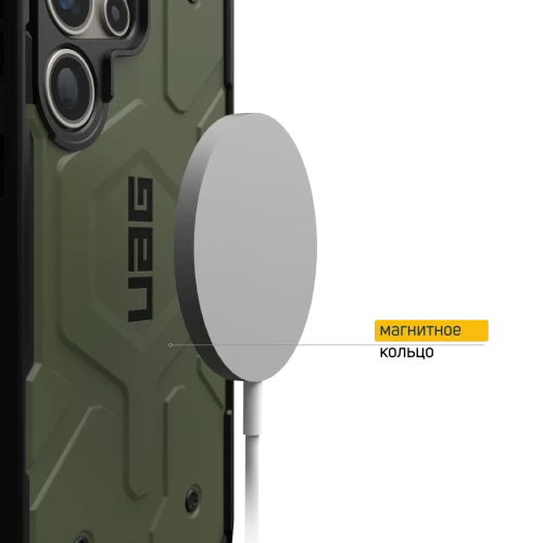 Противоударный чехол Urban Armor Gear Pathfinder Pro Magnetic Series Olive для Samsung Galaxy S24 Ultra