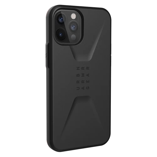 Ударопрочный чехол Urban Armor Gear Civilian Series Black для iPhone 12 Pro Max