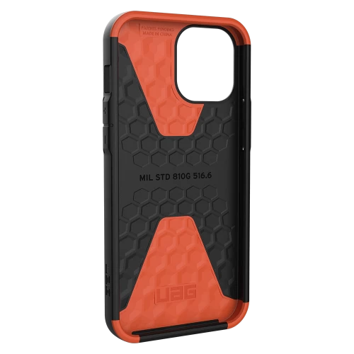Ударопрочный чехол Urban Armor Gear Civilian Series Black для iPhone 12 Pro Max