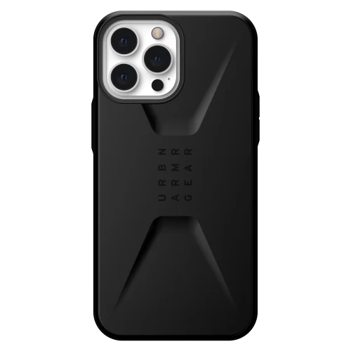 Ударопрочный чехол Urban Armor Gear Civilian Series Black для iPhone 13 Pro Max