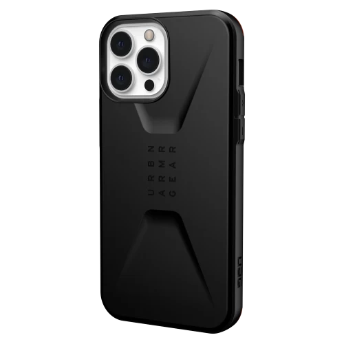 Ударопрочный чехол Urban Armor Gear Civilian Series Black для iPhone 13 Pro Max