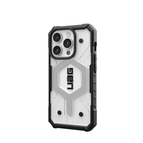 Ударопрочный чехол Urban Armor Gear Pathfinder for MagSafe Series Clear Ice для iPhone 13 Pro