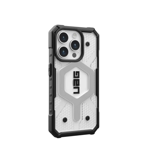 Ударопрочный чехол Urban Armor Gear Pathfinder for MagSafe Series Clear Ice для iPhone 13 Pro