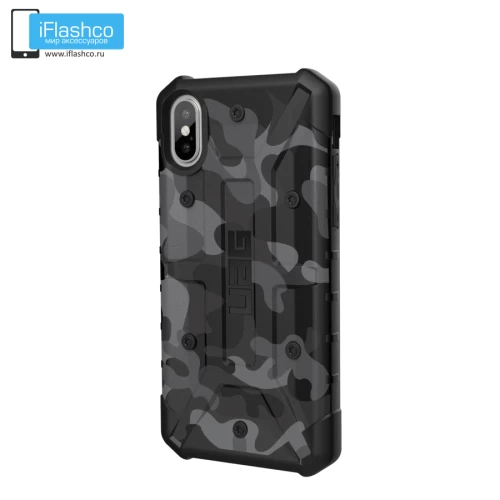 Чехол Urban Armor Gear PATHFINDER SE CAMO Midnight для iPhone X/XS