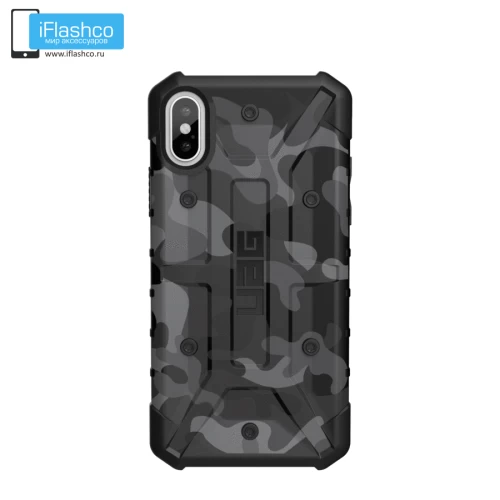Чехол Urban Armor Gear PATHFINDER SE CAMO Midnight для iPhone X/XS