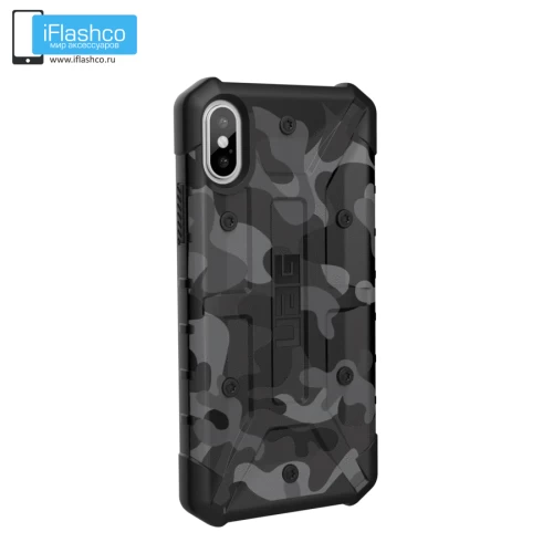 Чехол Urban Armor Gear PATHFINDER SE CAMO Midnight для iPhone X/XS